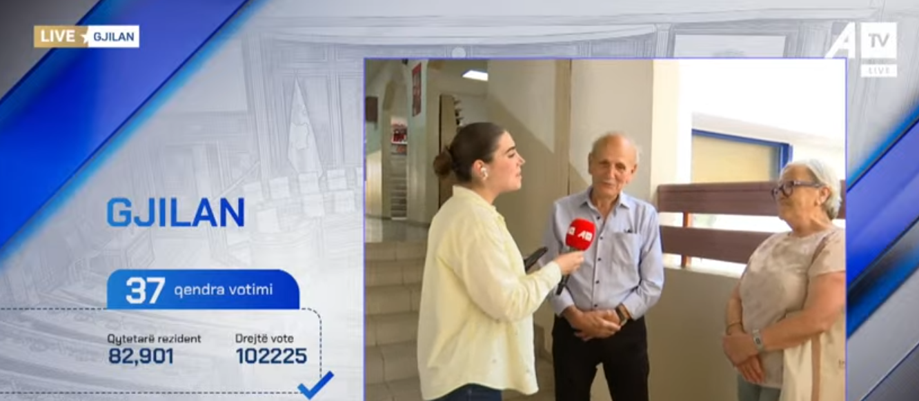 Çifti udhëtoi nga Zvicra  me autobus  vetëm për të votuar në Kosovë