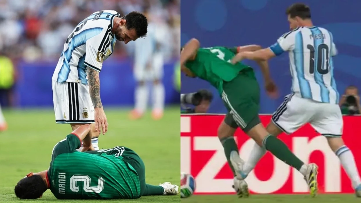  100 për qind karton i kuq   ish futbollisti beson se Lionel Messi duhej të ishte përjashtuar nga loja
