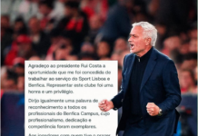 Mourinho i jep lamtumirën Benficas, gati për aventurën e re te Real Madridi