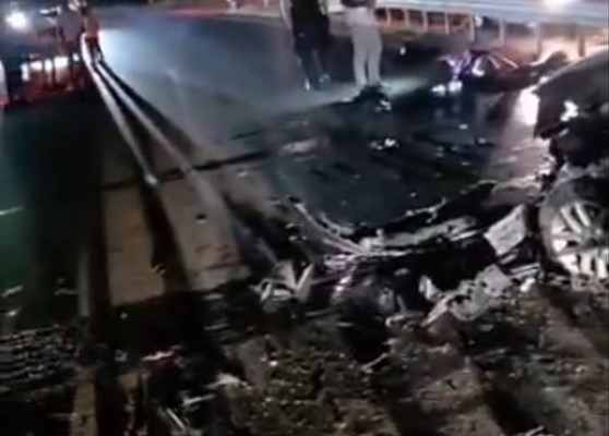 Dy vetura nga Kosova përplasen në rrugën Shkup Bllacë  lëndohen gjashtë persona