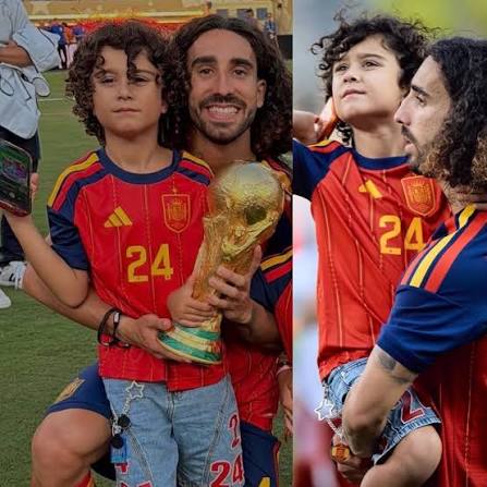 Marc Cucurella rrëfehet mes lotësh për djalin e tij me autizëm  Dua që ai të më njohë gjithmonë në fushë