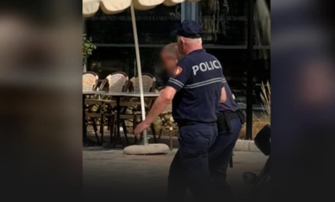 Dyshohet se u godit me guri nga protestuesit  Balla  Kush ngre dorë ndaj policisë  ka ngritur dorë ndaj shtetit