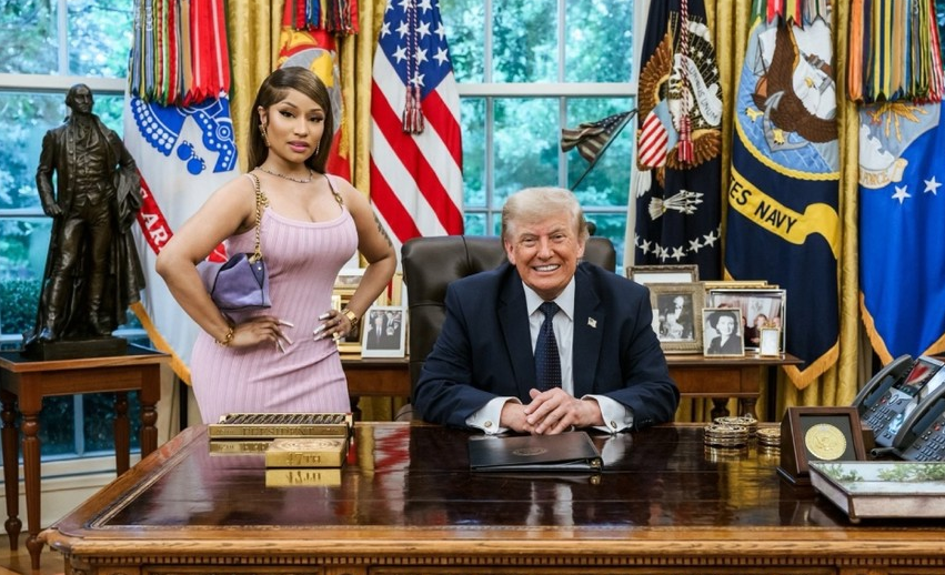 Nicki Minaj viziton Shtëpinë e Bardhë  deklarata e Trumpit për reperen bëhet virale