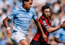 Manchester City përmbys Bournemouthin dhe e nis me fitore sezonin e ri