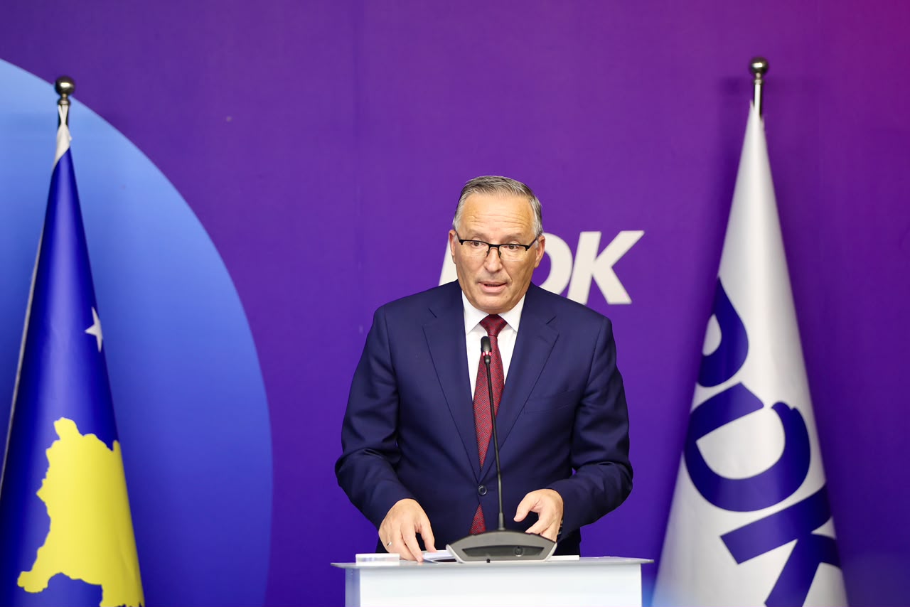 Bedri Hamza jep dorëheqje nga kreu i PDK së