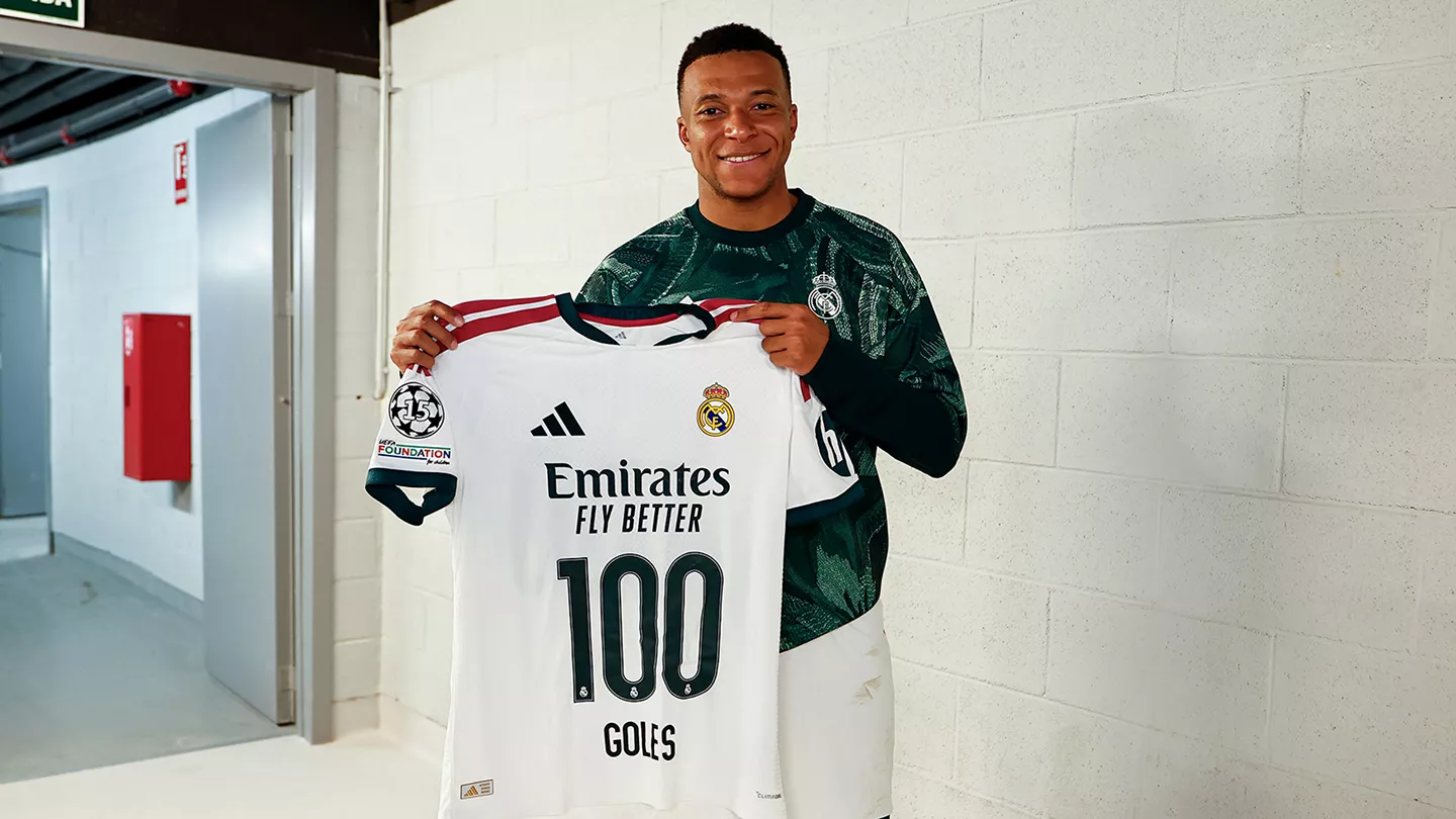 Mbappe arrin shifrën e 100 golave me Real Madridin